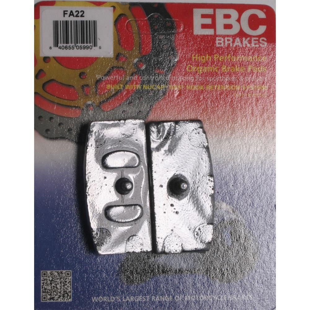 EBC 1 Pair Premium SFA Organic OE Replacement Brake Pads MPN FA22 - Image 4