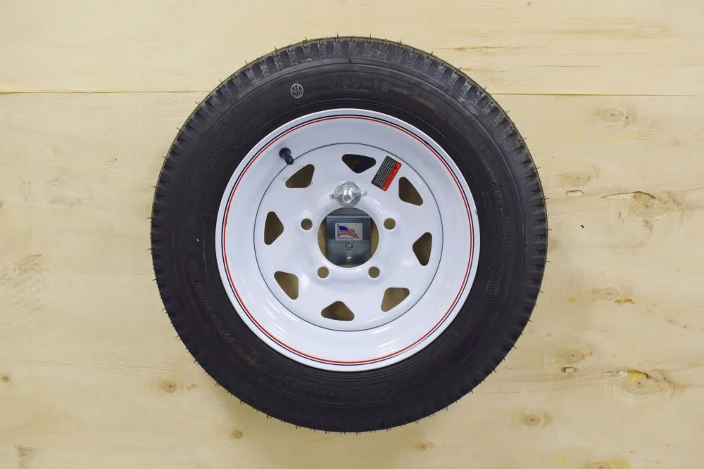 Enclosed Trailer Spare Tire Wall Mount Carrier Kit, USA Made, Complete Hardware Set (RHTC-40) - Image 3