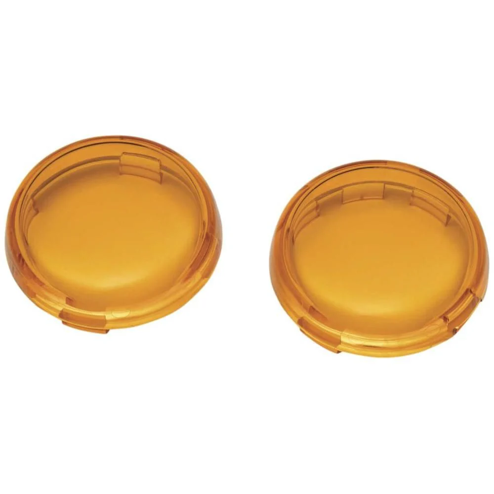 Kuryakyn Lenses for Bullet Style Turn Signals Yellow - Image 4