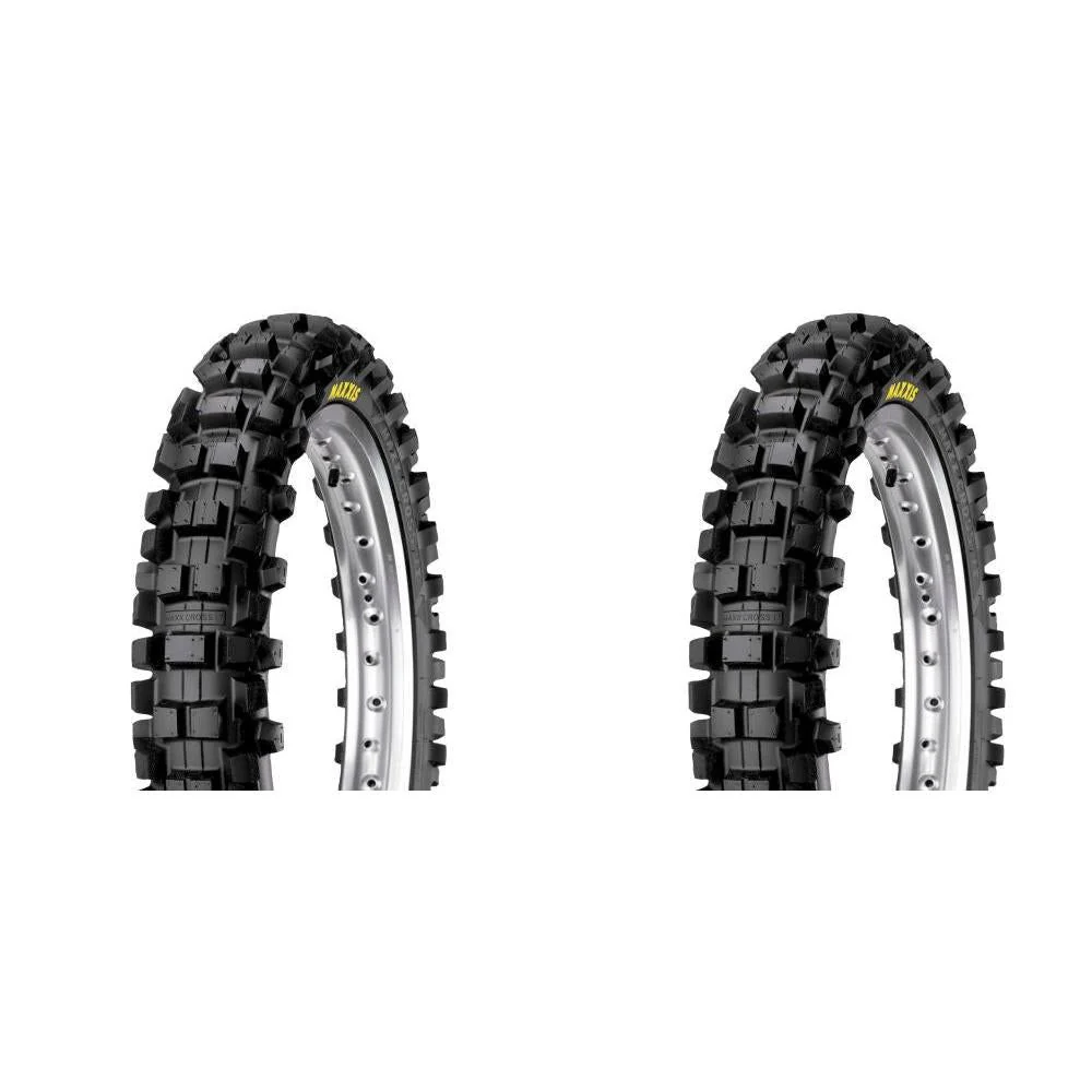 Pair of Maxxis Maxxcross IT M7305 Bias Dirt Bike Tires Rear 100/90-19 (2) - Image 4